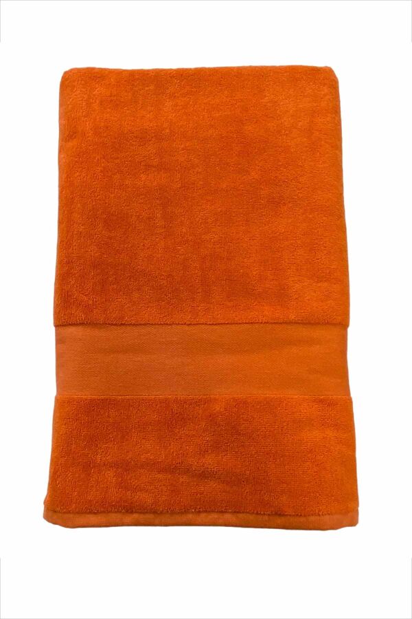 Çift Kişilik Classy Orange Plaj Havlusu - 1