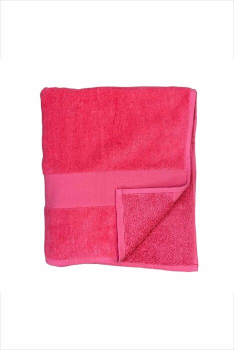 Çift Kişilik Classy Pembe Plaj Havlusu - 2