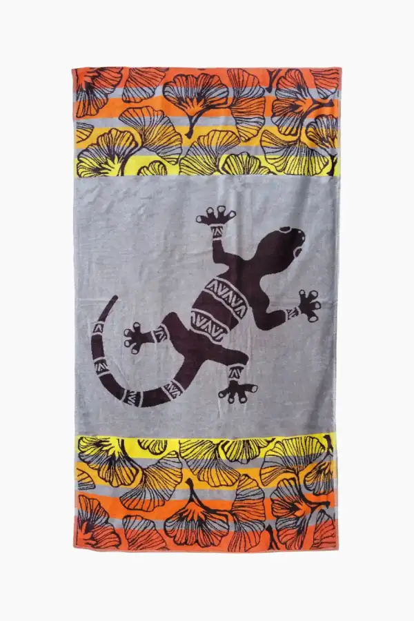 Çift Kişilik Kahve Plaj Havlusu - 1