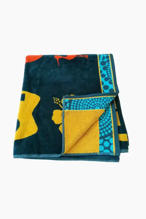 Çift Kişilik Mavi Sörf Plaj Havlusu - 3