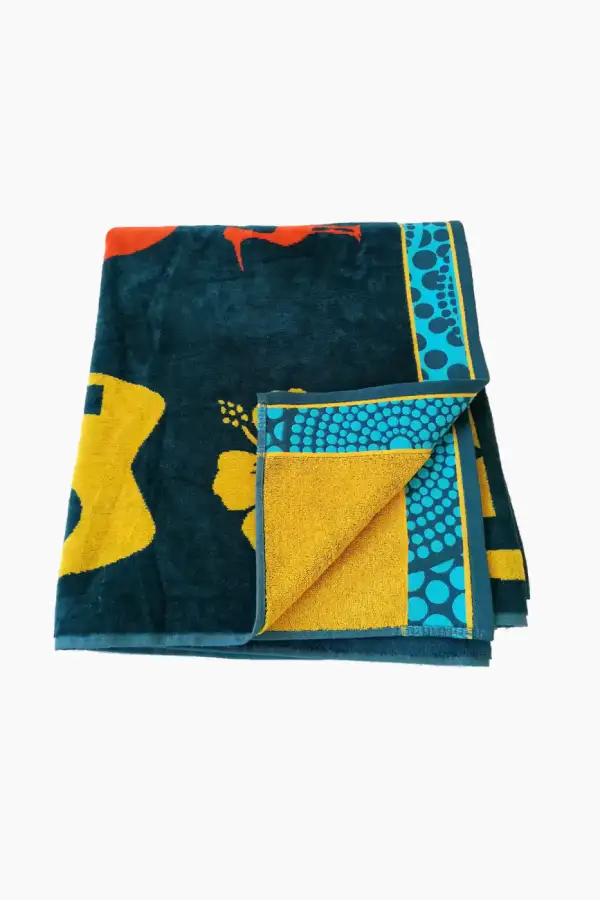 Çift Kişilik Mavi Sörf Plaj Havlusu - 3