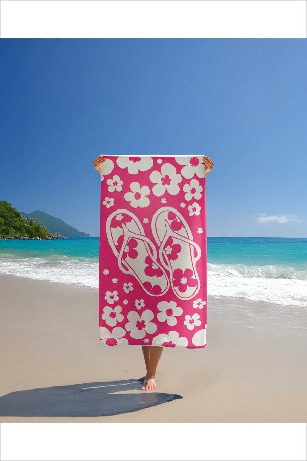 Çift Kişilik Myrtos Plaj Havlusu - 2