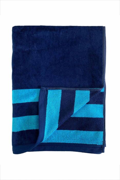 Çift Kişilik Pavlos Mavi Plaj Havlusu - 2