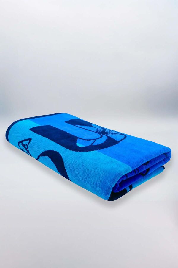Çift Kişilik Pyrgos Mavi Havlu - 2