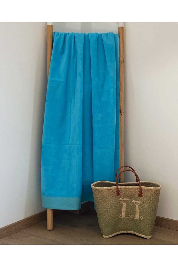 Çift Kişilik Shady Turkuz Plaj Havlusu - 3