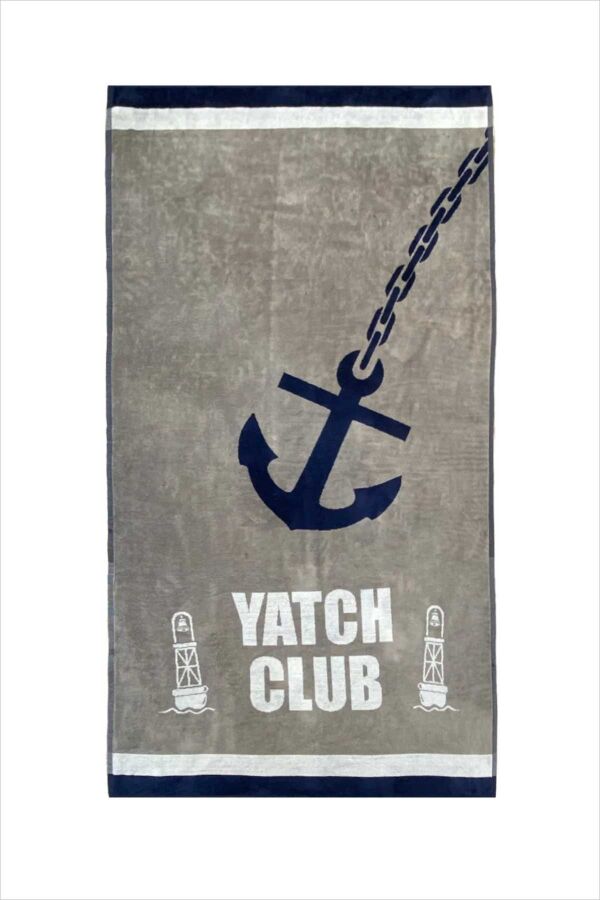 Çift Kişilik Yacht Club Plaj Havlusu - 1