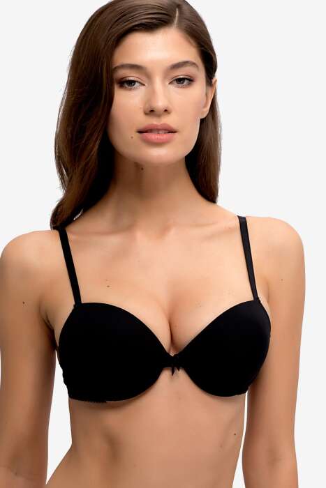 Ayyıldız 811 Siyah Push-Up Sütyen - 1