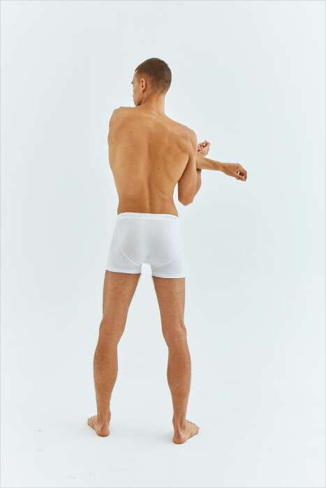 Mineral 50 Erkek Beyaz Boxer - MİNERAL (1)