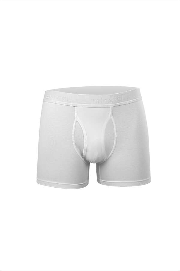 Mineral 50 Erkek Beyaz Boxer - 4