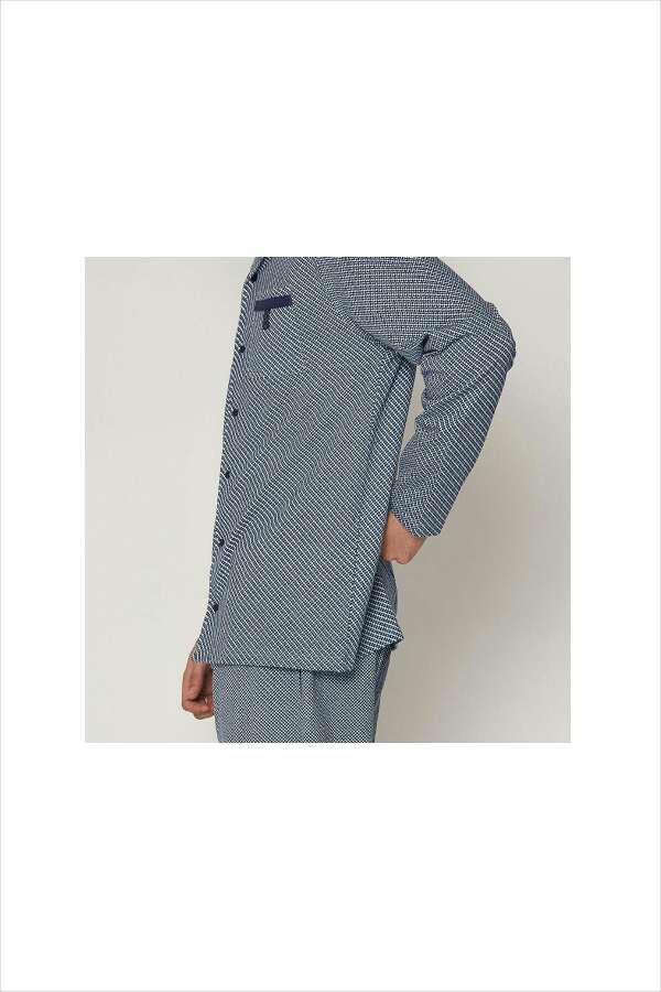Ayyıldız 55314 Erkek Mavi Pijama Takımı. 3