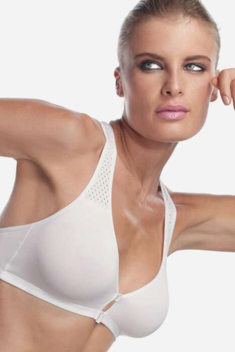 Ayyıldız 860 Beyaz Estetik Operasyon Sonrası Sütyen - AYYILDIZ