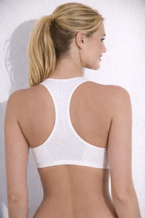 Ayyıldız 860 Beyaz Estetik Operasyon Sonrası Sütyen - AYYILDIZ (1)