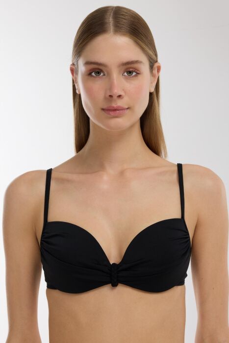 Ayyıldız 63552 Siyah Bikini Üstü - 1