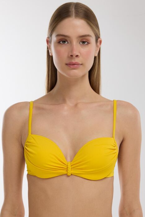 Ayyıldız 63552 Sarı Bikini Üstü - 1