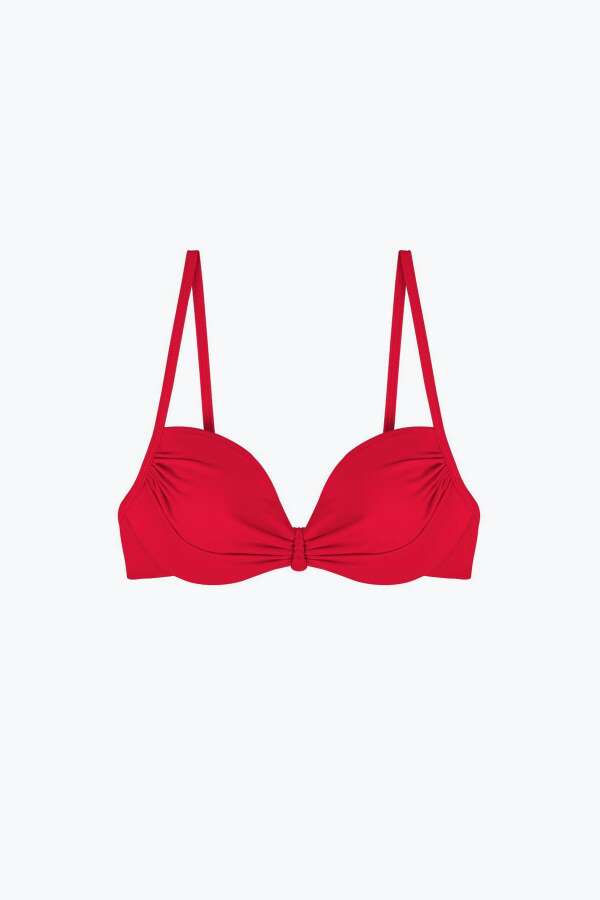 Ayyıldız 63552 Kırmızı Bikini Üstü - 3