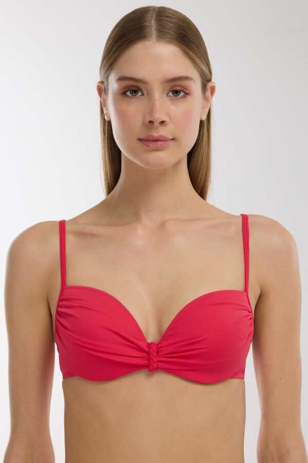 Ayyıldız 63552 Kırmızı Bikini Üstü - 1