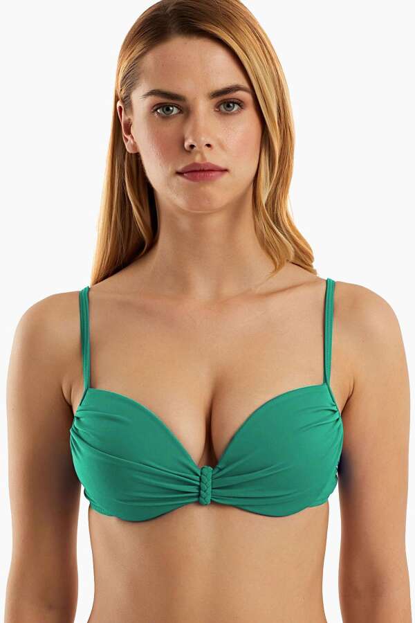 Ayyıldız 63552 Nil Yeşil Bikini Üstü - 1