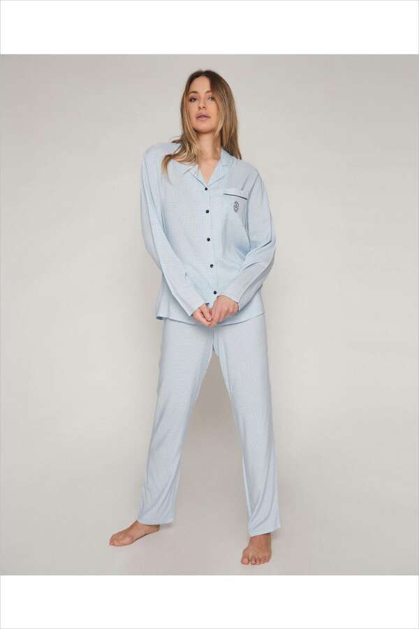 Ayyıldız 55814 Mavi Pijama Takımı. 4 Ayyıldız 55814 Mavi Pijama Takımı. 4