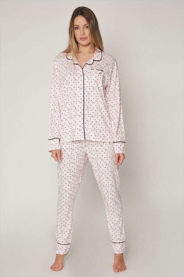 Ayyıldız 55834 Pembe Pijama Takımı. 2 Ayyıldız 55834 Pembe Pijama Takımı. 2