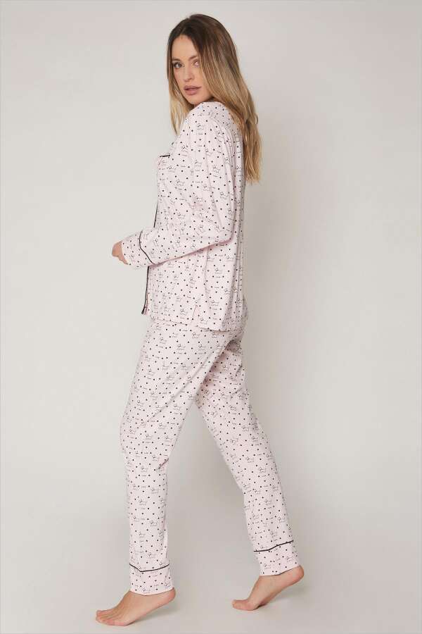 Ayyıldız 55834 Pembe Pijama Takımı. 1 Ayyıldız 55834 Pembe Pijama Takımı. 1
