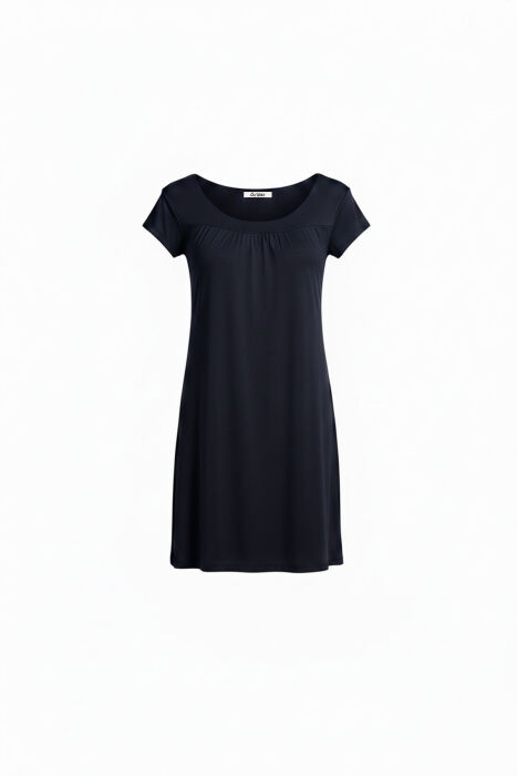 Ayyıldız 59333 Lacivert Penye Elbise - 3