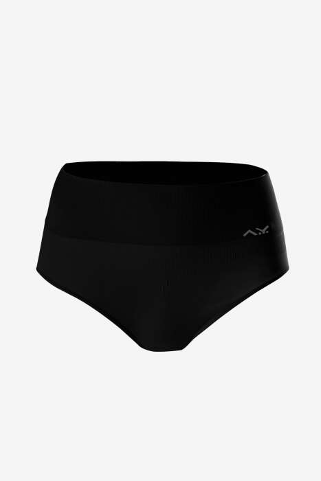 Ayyıldız 01 Siyah Yüksek Bel Külot Korse - 3