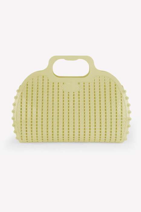 Aykasa 382252 Lime Cream Katlanabilir Plaj Çantası - AYKASA (1)