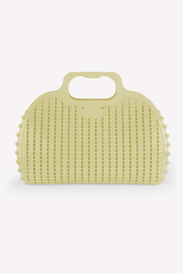 Aykasa 382252 Lime Cream Katlanabilir Plaj Çantası - 2