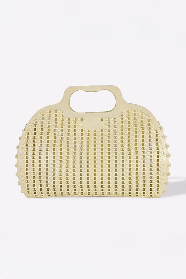 Aykasa 382252 Lime Cream Katlanabilir Plaj Çantası - 2
