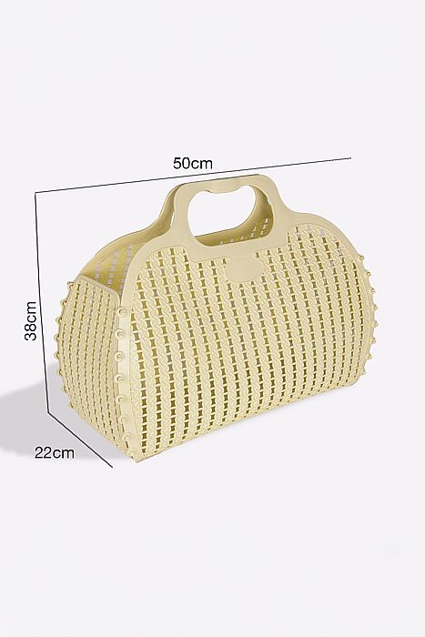 Aykasa 382252 Lime Cream Katlanabilir Plaj Çantası - 3