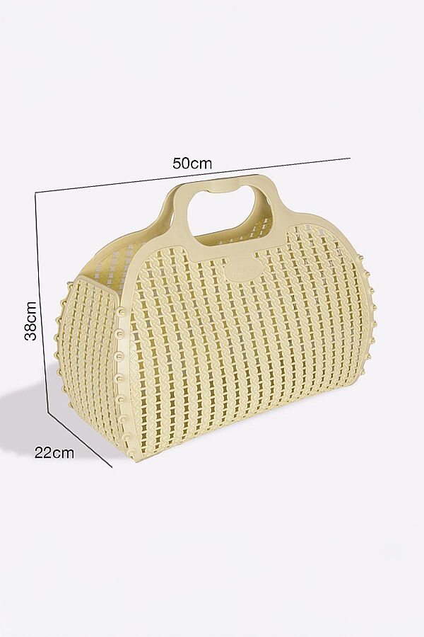 Aykasa 382252 Lime Cream Katlanabilir Plaj Çantası - 3