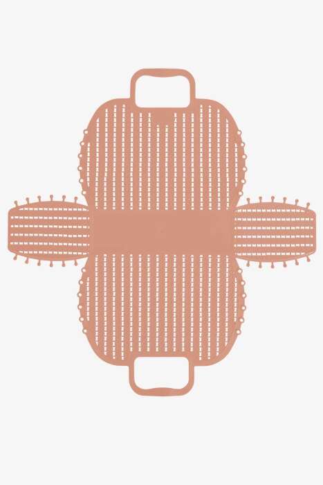 Aykasa 382252 Milk Tea Katlanabilir Plaj Çantası - 4