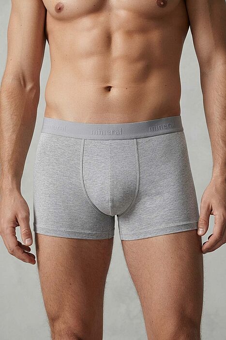 Mineral 52 Man Üçlü Paket Gri Erkek Boxer Külot - 3