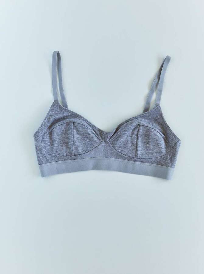 Mineral 12 Gri Sporcu Sütyeni - 5