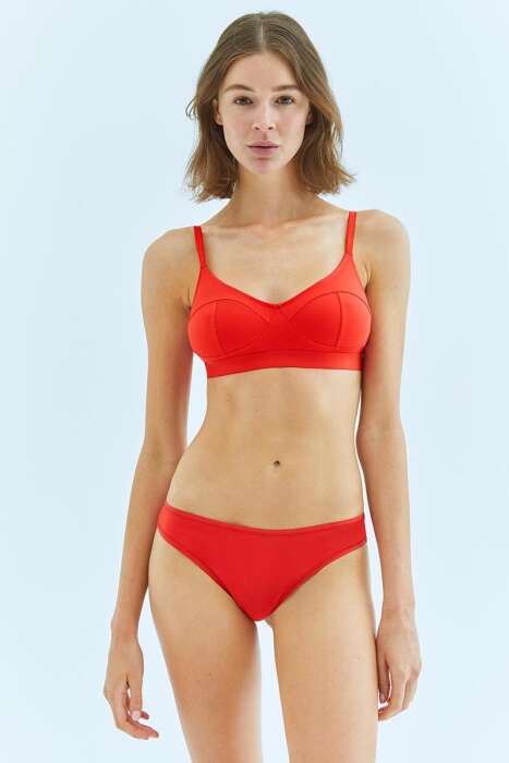 Mineral 12 Kırmızı Sporcu Sütyeni - MİNERAL (1)