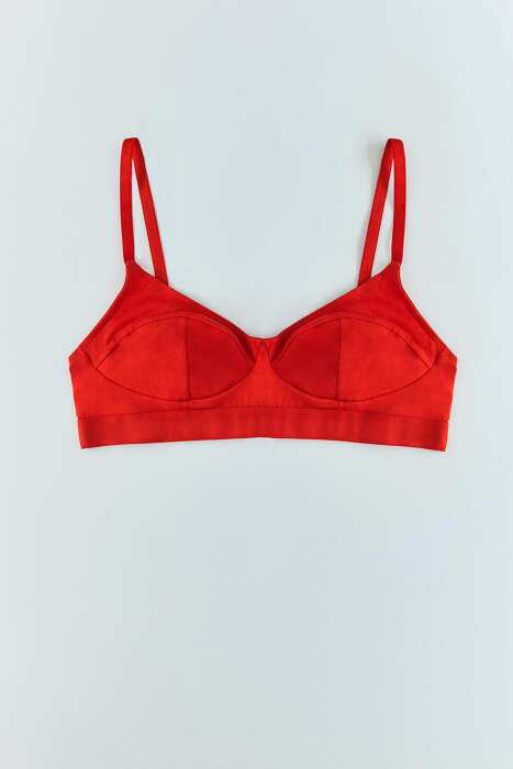 Mineral 12 Kırmızı Sporcu Sütyeni - 4