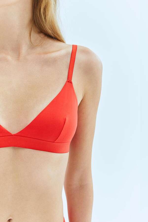 Mineral 11 Kırmızı Üçgen Sütyen - 2