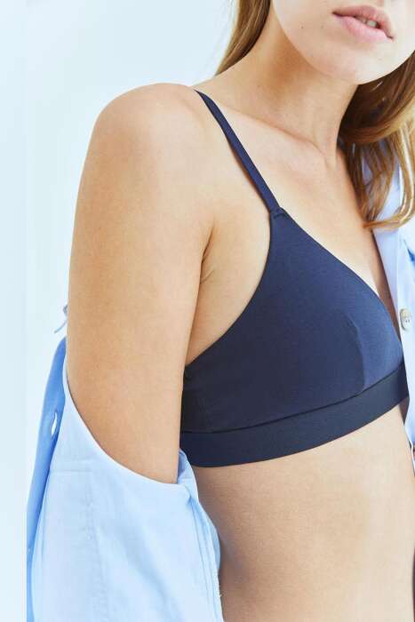 Mineral 11 Lacivert Üçgen Sütyen - MİNERAL (1)