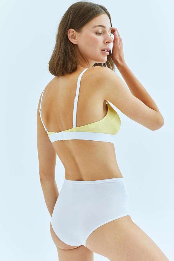 Mineral 12-2 Sarı Sporcu Sütyeni - 4