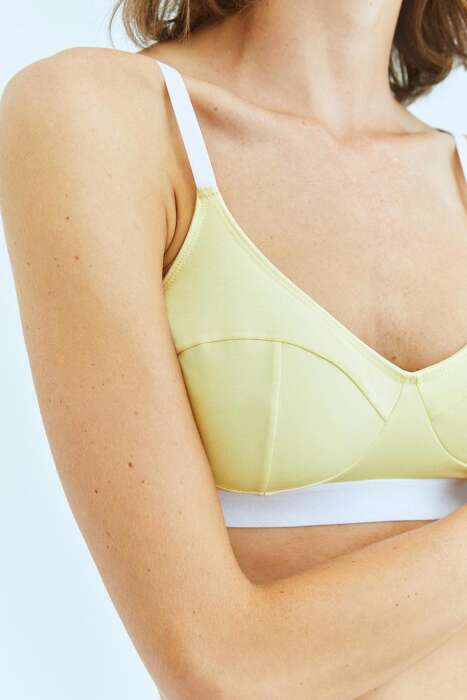 Mineral 12-2 Sarı Sporcu Sütyeni - 2