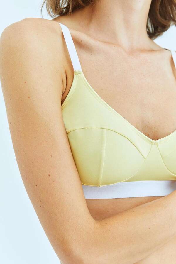 Mineral 12-2 Sarı Sporcu Sütyeni - 2