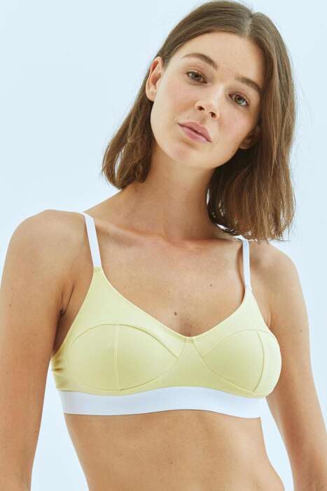 Mineral 12-2 Sarı Sporcu Sütyeni - 1