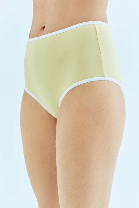 Mineral 24-2 Sarı Yüksek Bel Külot - MİNERAL (1)