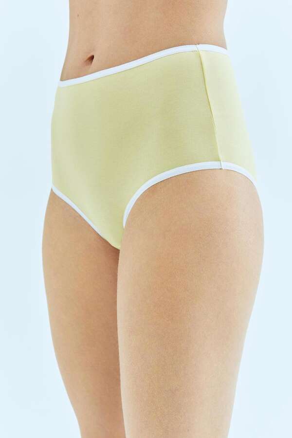 Mineral 24-2 Sarı Yüksek Bel Külot - 2