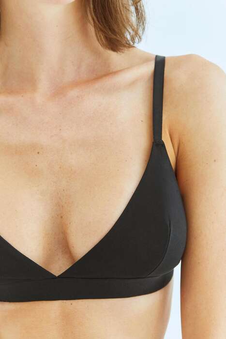 Mineral 11 Siyah Üçgen Sütyen - 2