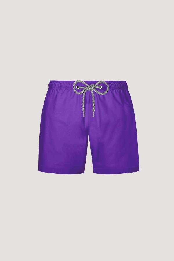 Ayyıldız 104 Mor Erkek Çocuk Deniz Şortu - 1
