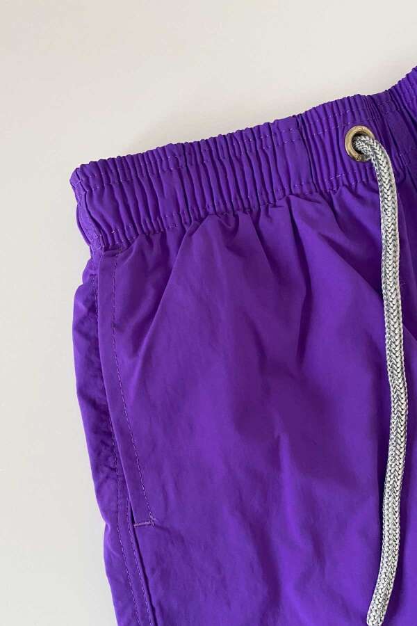 Ayyıldız 104 Mor Erkek Çocuk Deniz Şortu - 2