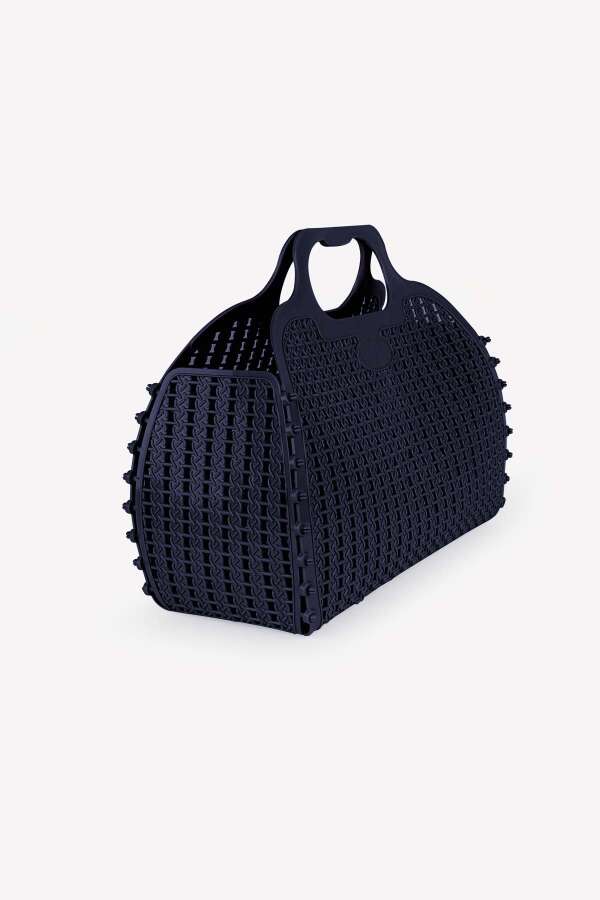 Aykasa 382252 Navy Katlanabilir Plaj Çantası - 1