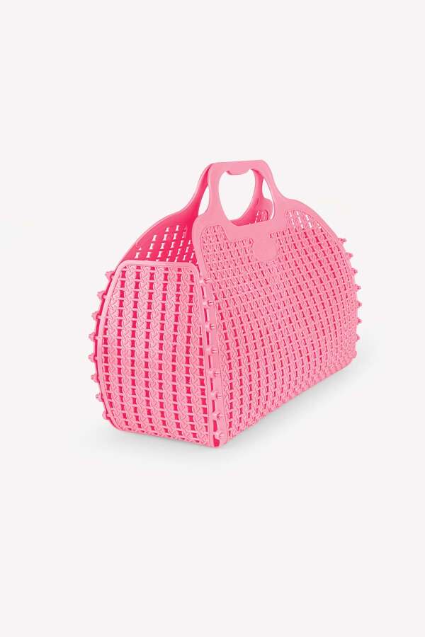 Aykasa 382252 Baby Pink Plaj Katlanabilir Çantası - 1