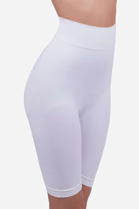 Ayyıldız 227 Beyaz Yüksek Bel Uzun Korse - 1